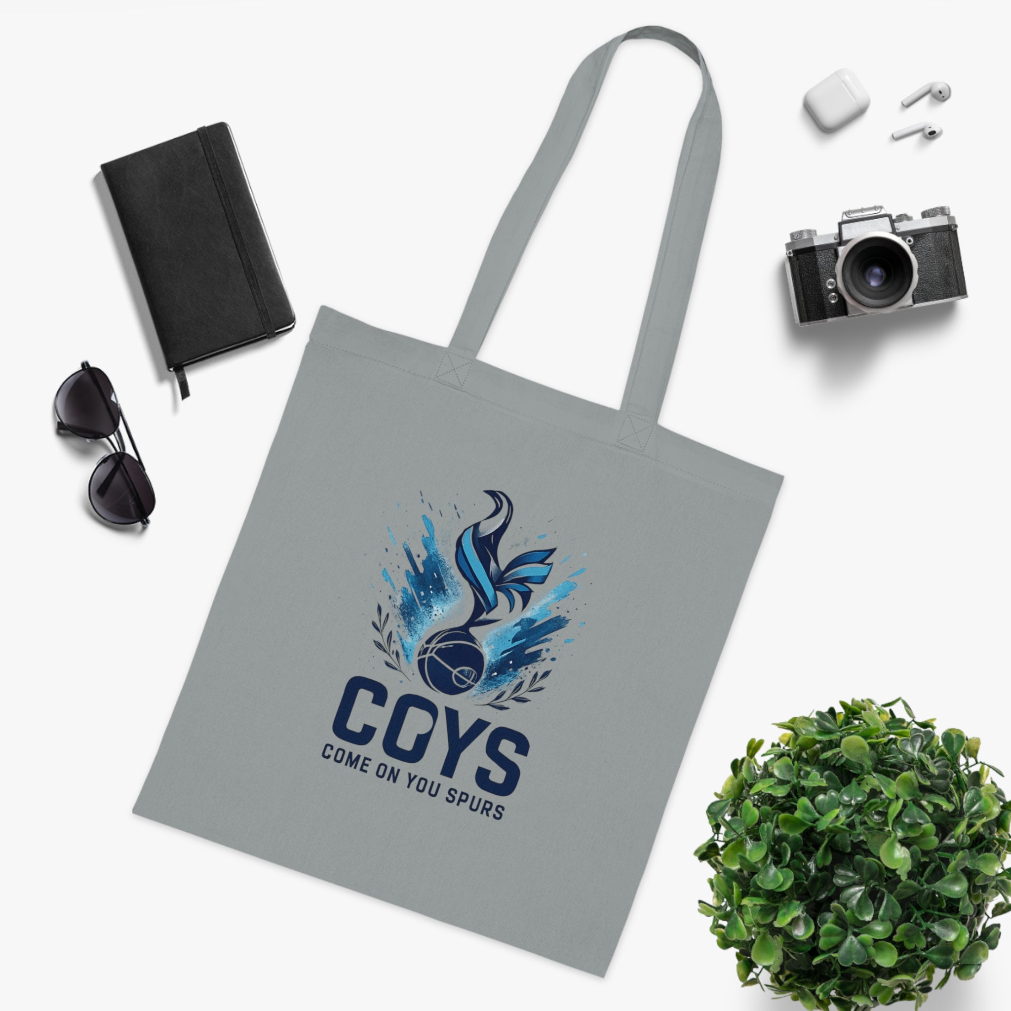 COYS Cotton Tote Bag – ‘Come On You Spurs’ Football Fan Tote