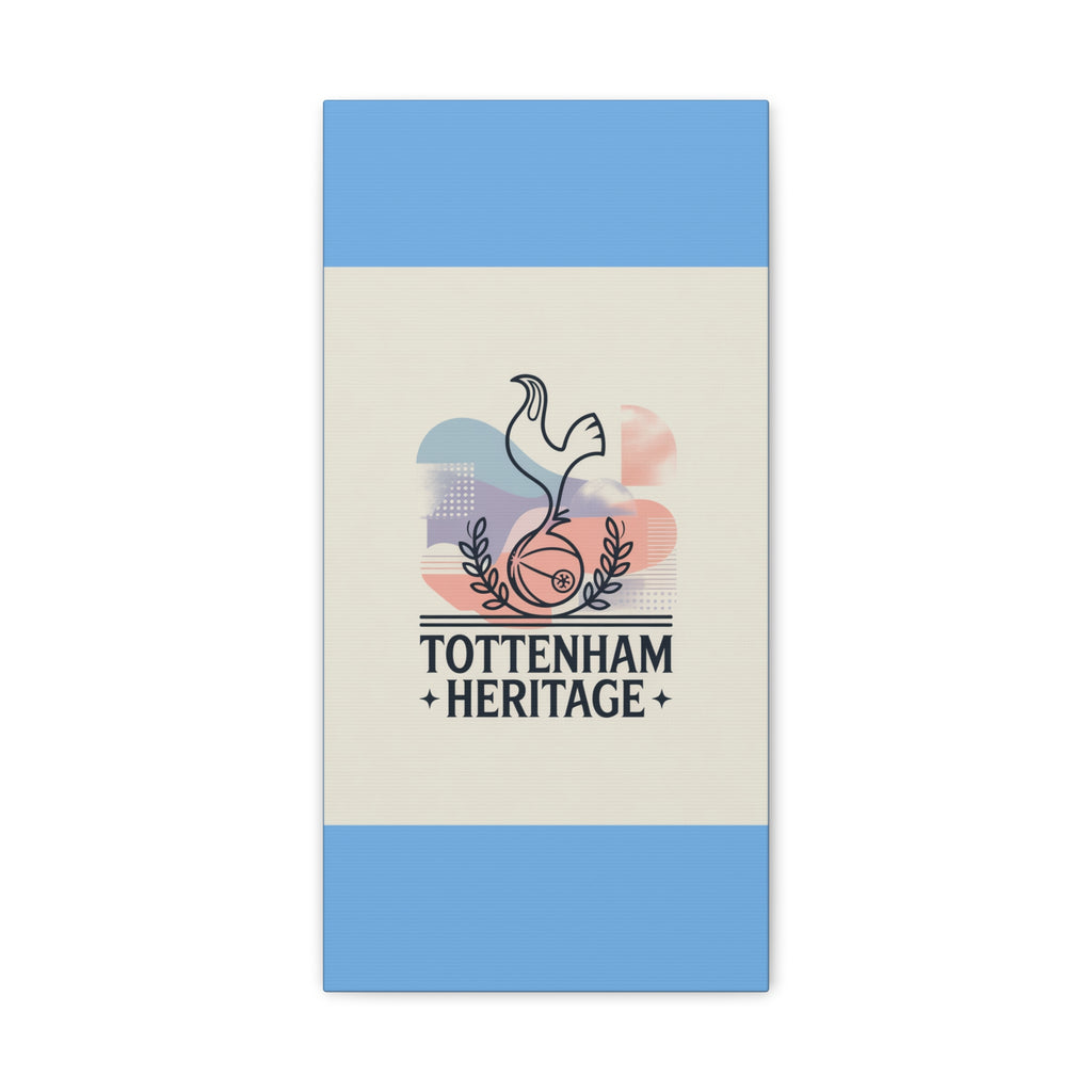 tottenham heritage abstract canvas art Matte Canvas, Stretched, 1.25"