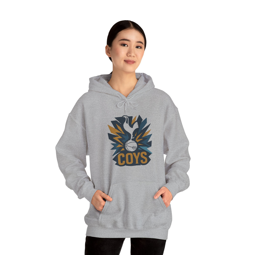 spurs COYS Soccer Hoodie — Retro Cockerel Football Crest Pullover