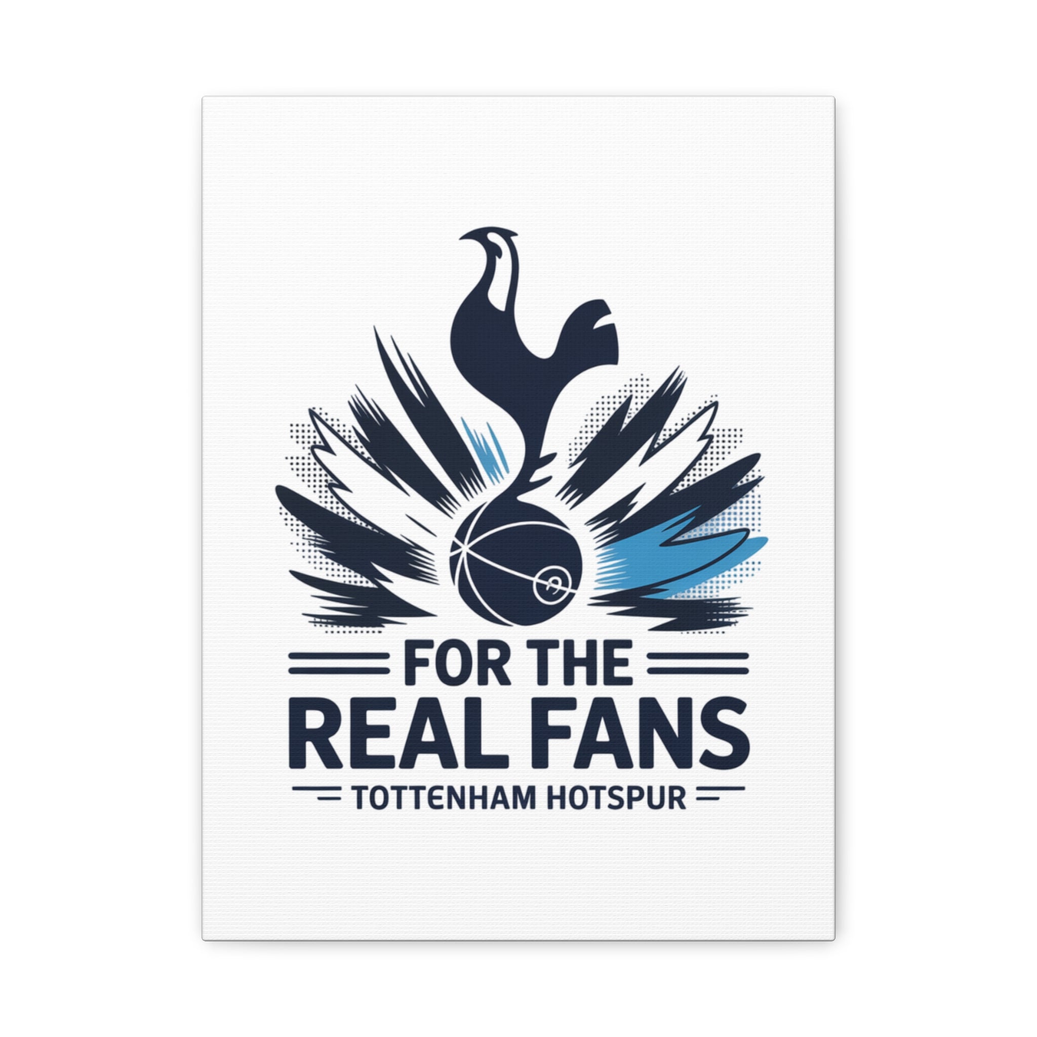 Tottenham Hotspur unofficial canvas abstract art portrat iCanvas Wall Art - For the Real Fans