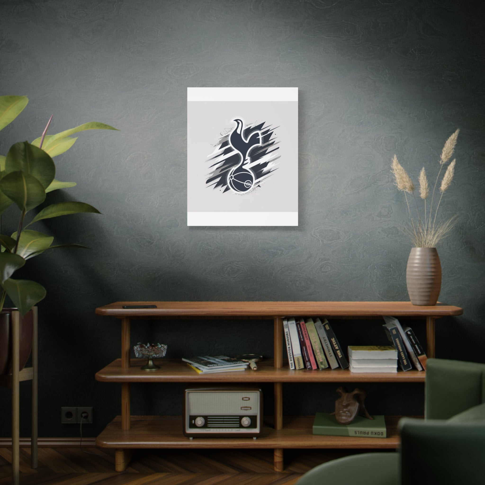 tottenham spurs fan unofficial Sporty Canvas Wall Art - Dynamic Tottenham Design