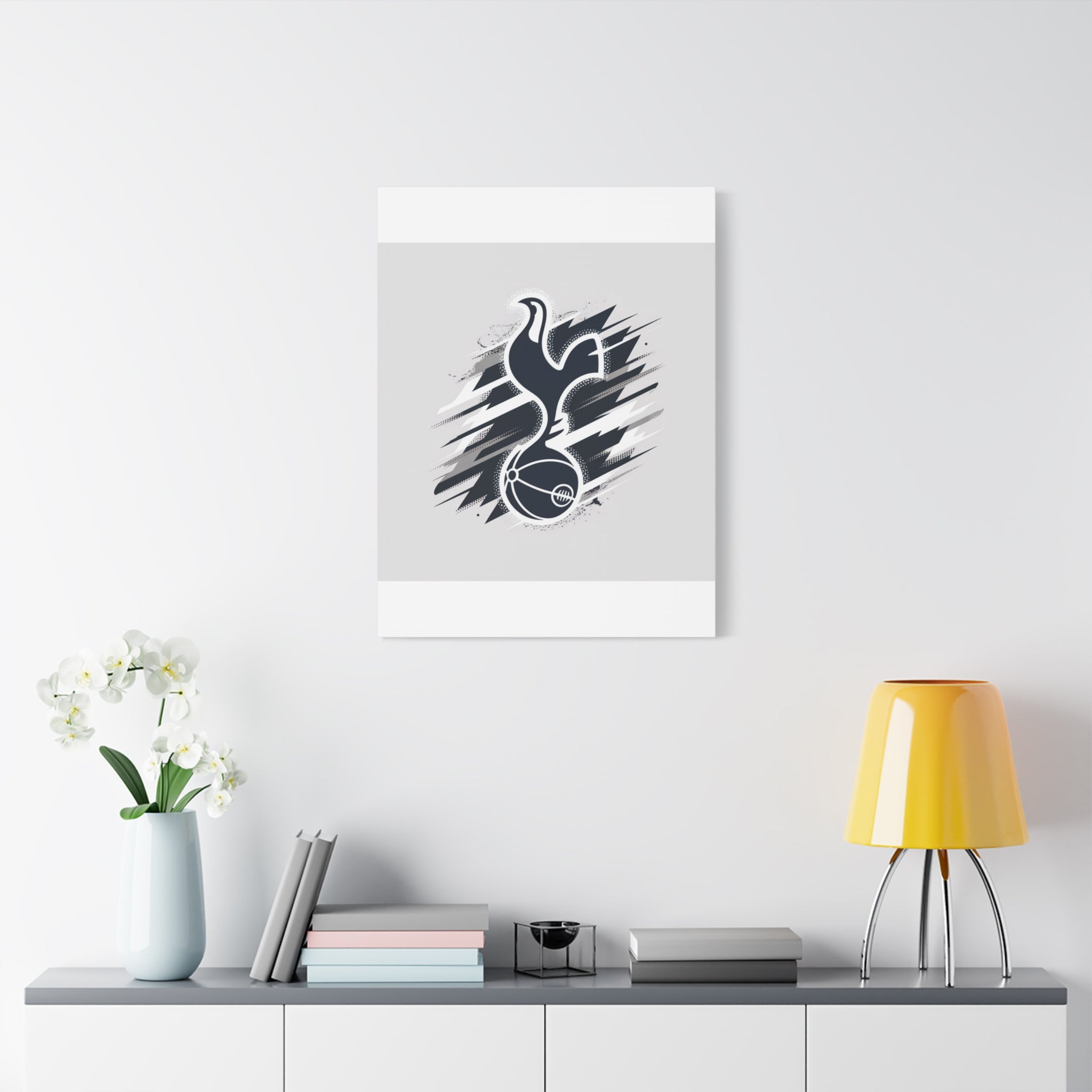 tottenham spurs fan unofficial Sporty Canvas Wall Art - Dynamic Tottenham Design