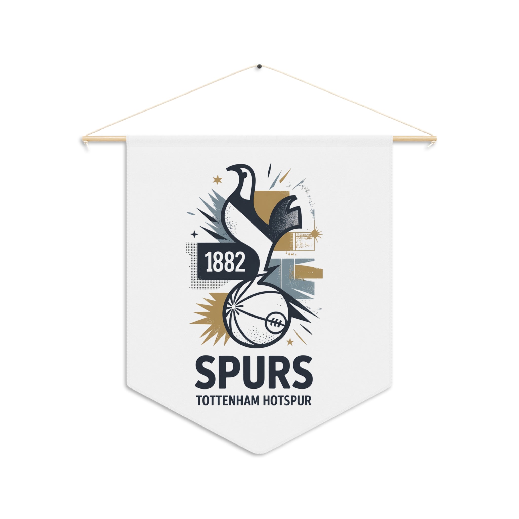 Tottenham Hotspur Pennant Wall Decor - 1882 Team Banner