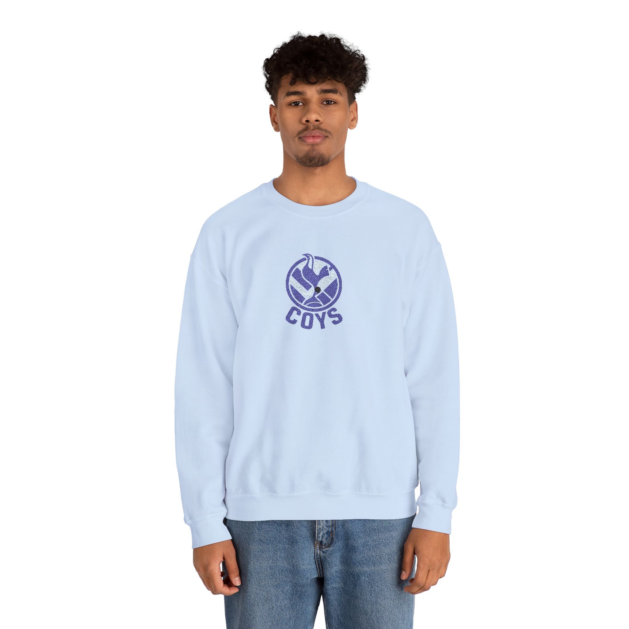 COYS White Crewneck Sweatshirt – Tottenham Fan Logo