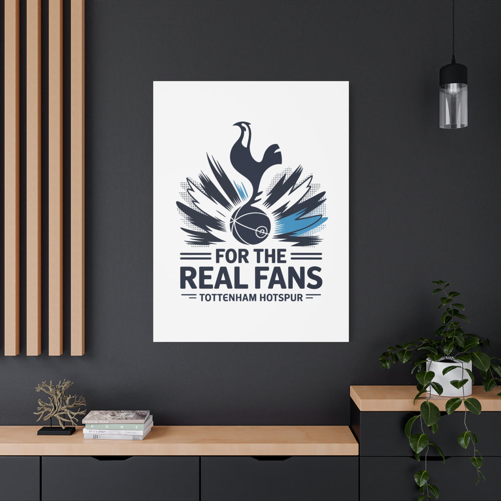 Tottenham Hotspur unofficial canvas abstract art portrat iCanvas Wall Art - For the Real Fans