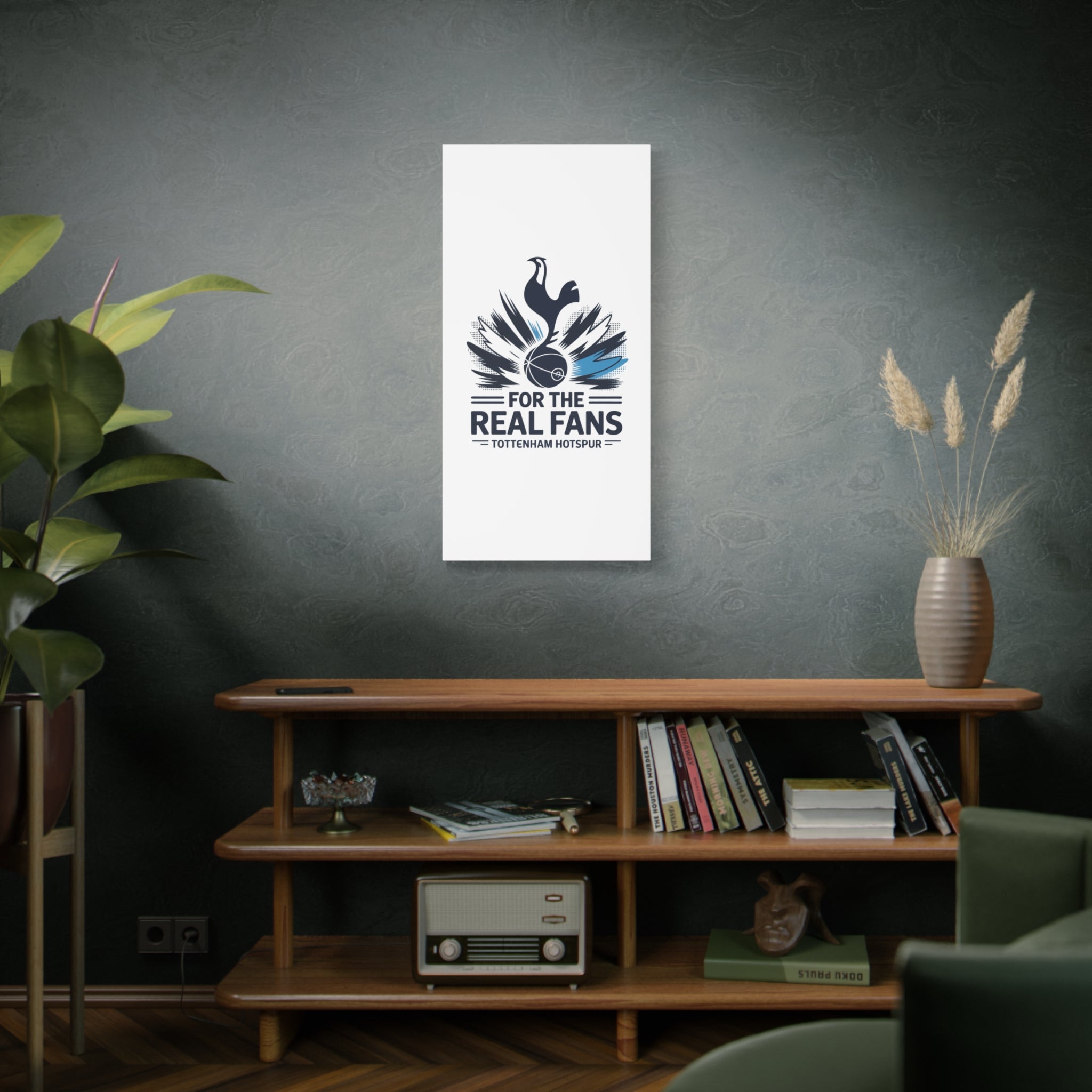 Tottenham Hotspur unofficial canvas abstract art portrat iCanvas Wall Art - For the Real Fans