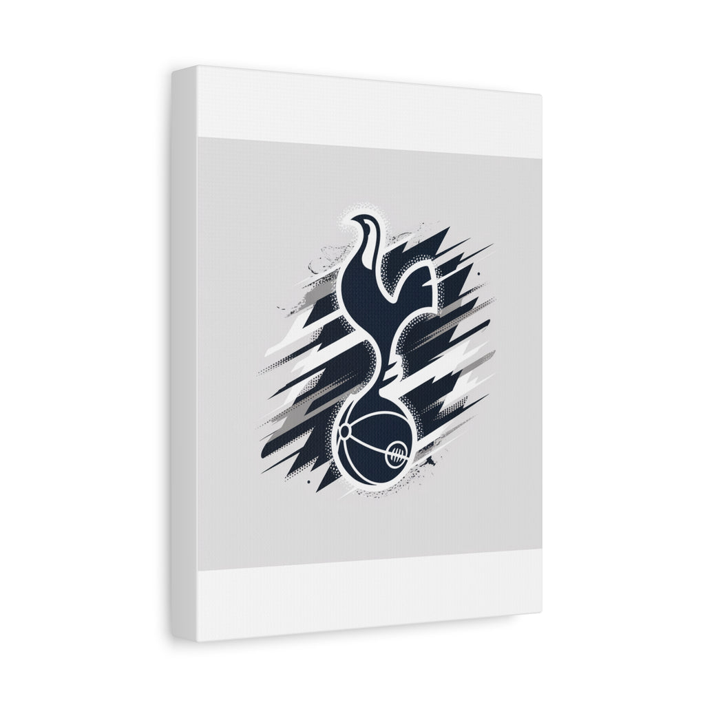 tottenham spurs fan unofficial Sporty Canvas Wall Art - Dynamic Tottenham Design
