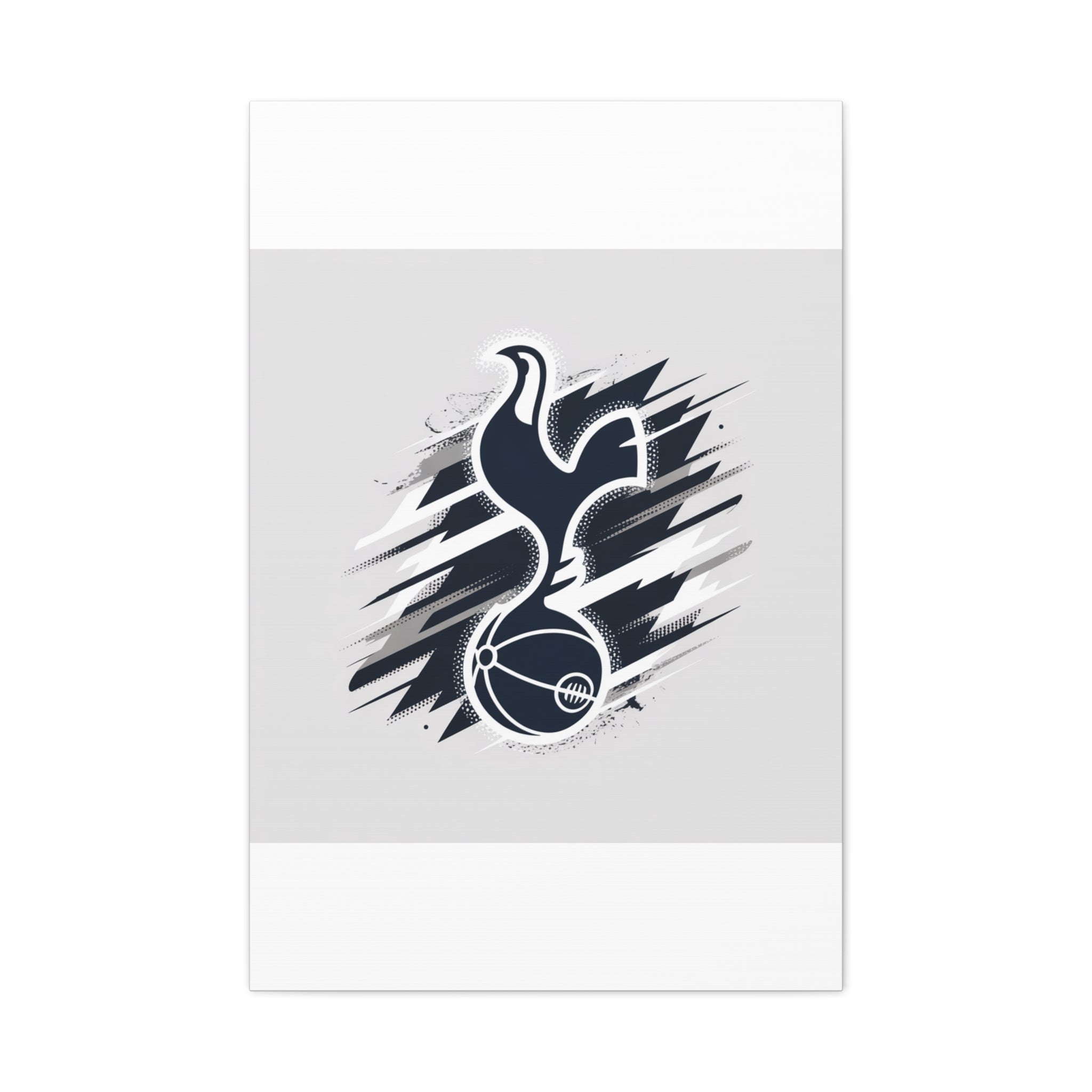 tottenham spurs fan unofficial Sporty Canvas Wall Art - Dynamic Tottenham Design