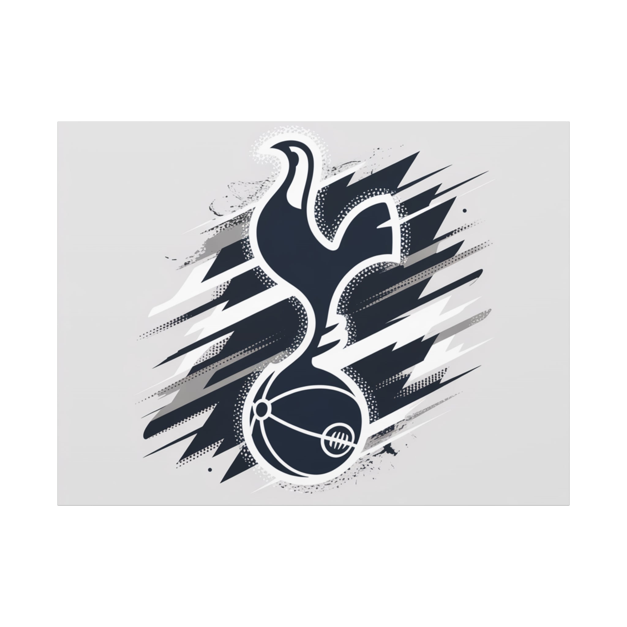 tottenham spurs fan unofficial Sporty Canvas Wall Art - Dynamic Tottenham Design