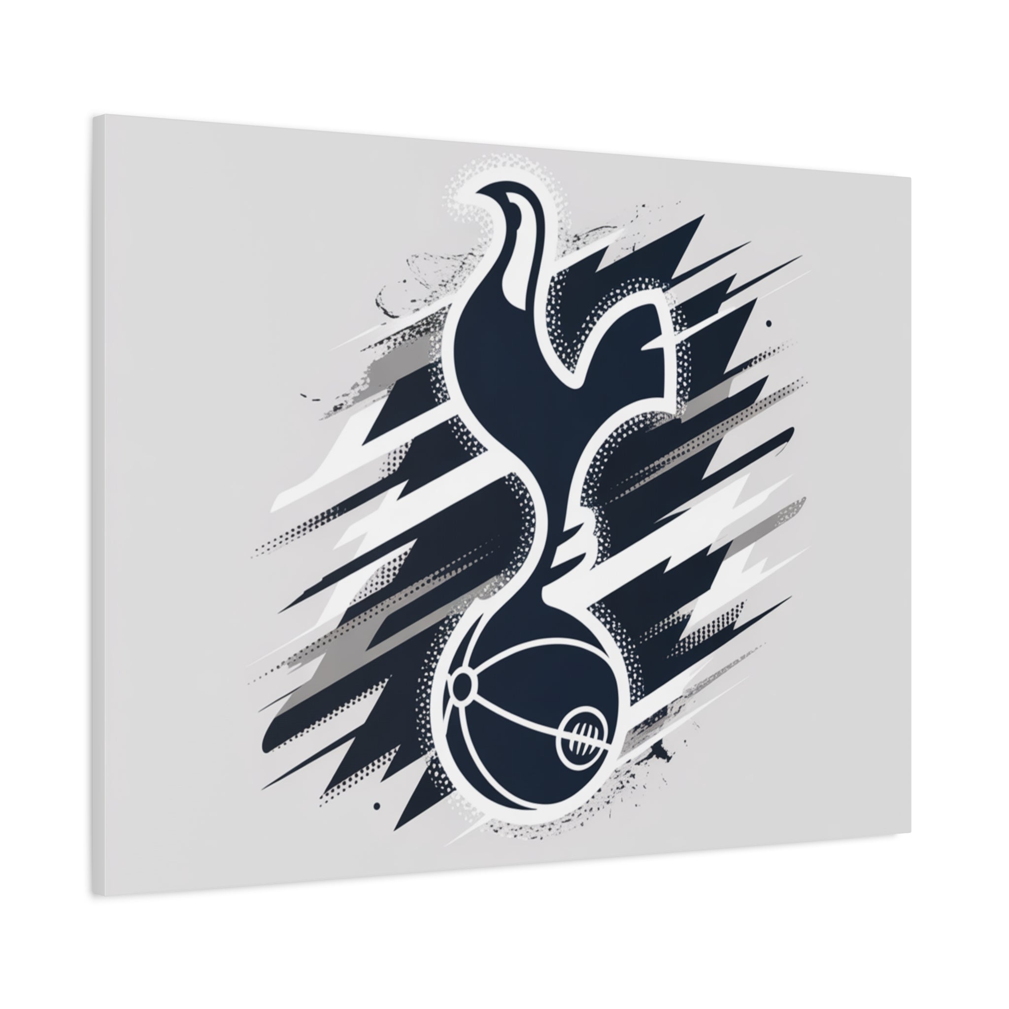 tottenham spurs fan unofficial Sporty Canvas Wall Art - Dynamic Tottenham Design
