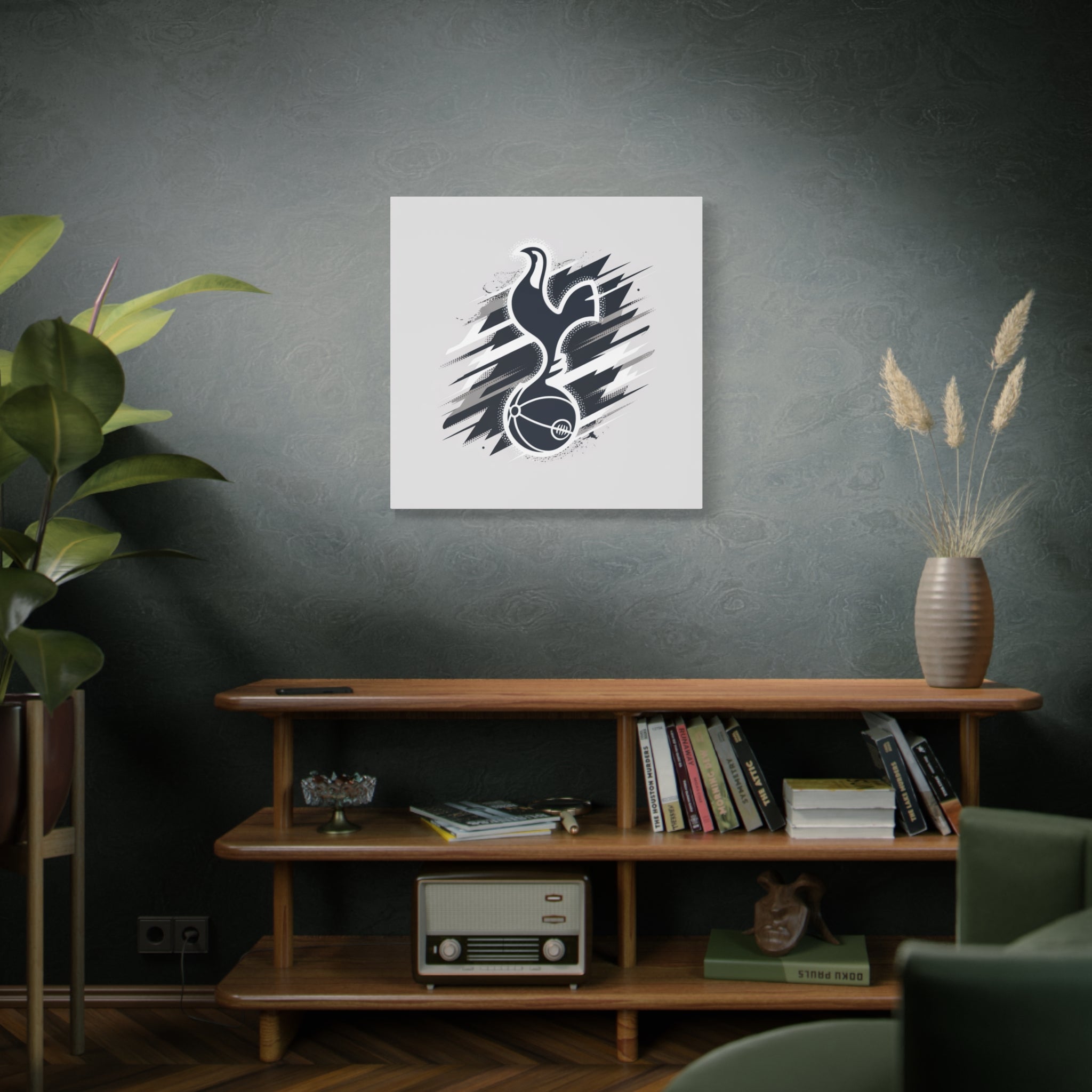 tottenham spurs fan unofficial Sporty Canvas Wall Art - Dynamic Tottenham Design