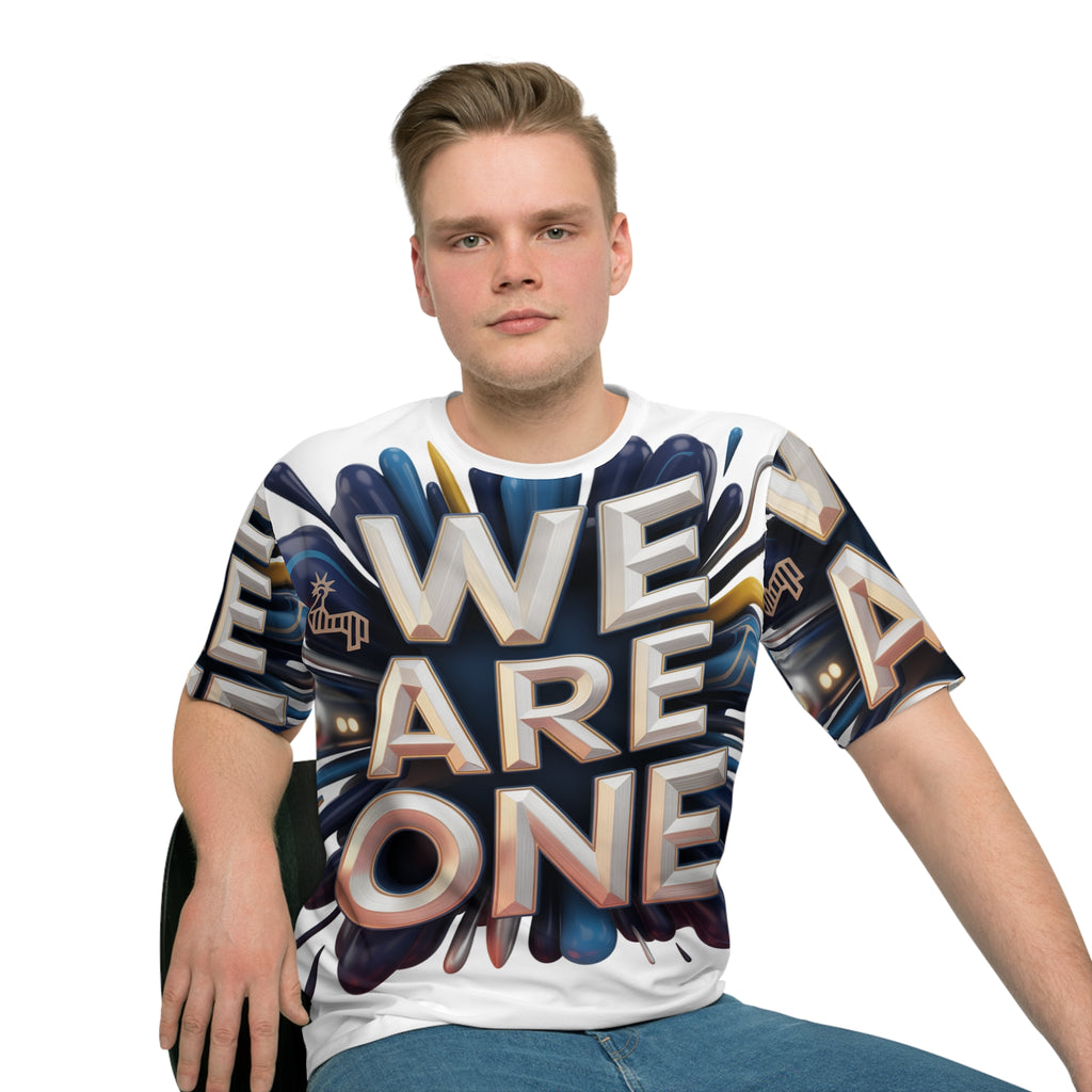 We are one tottenham spurs Men's Loose T-shirt (AOP)