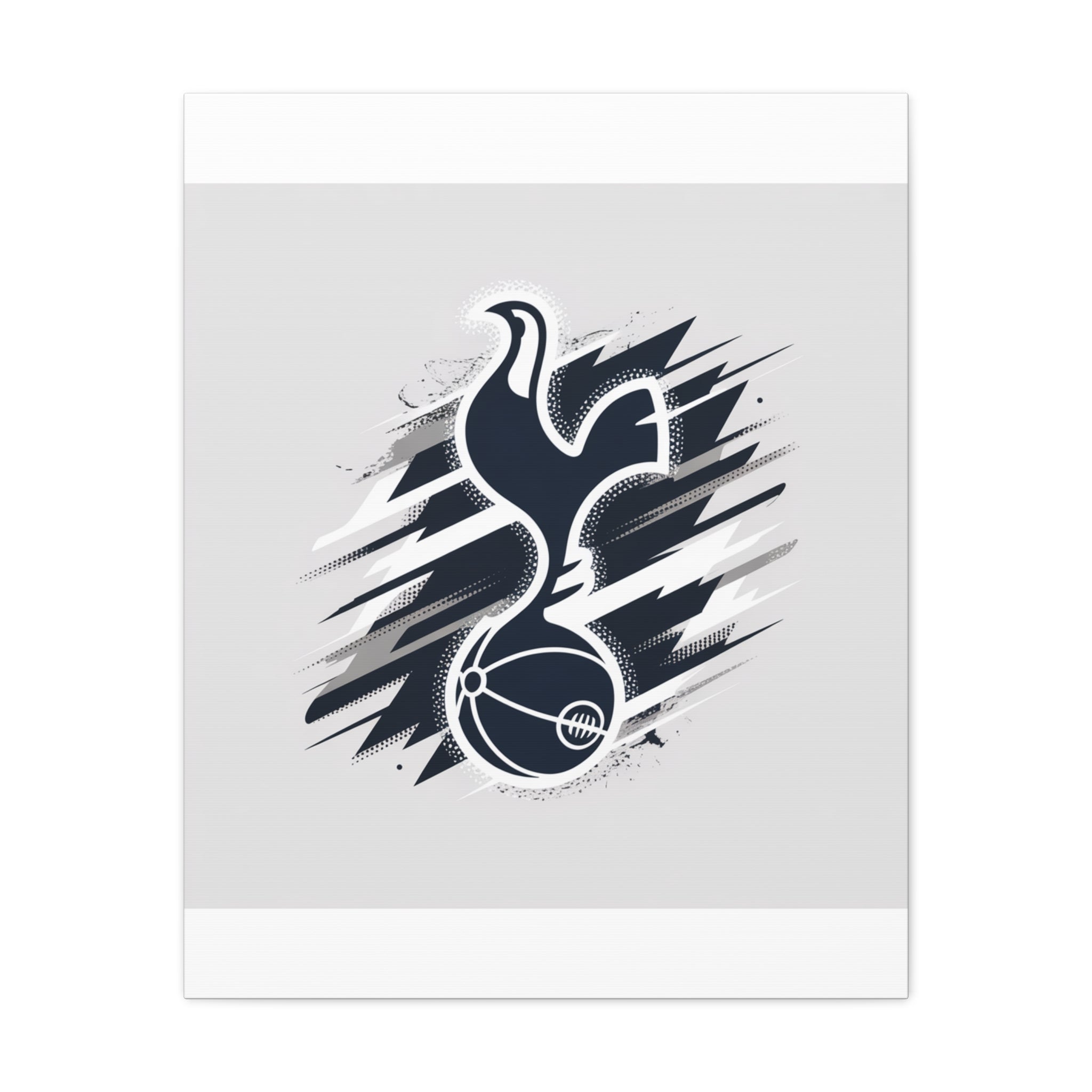 tottenham spurs fan unofficial Sporty Canvas Wall Art - Dynamic Tottenham Design