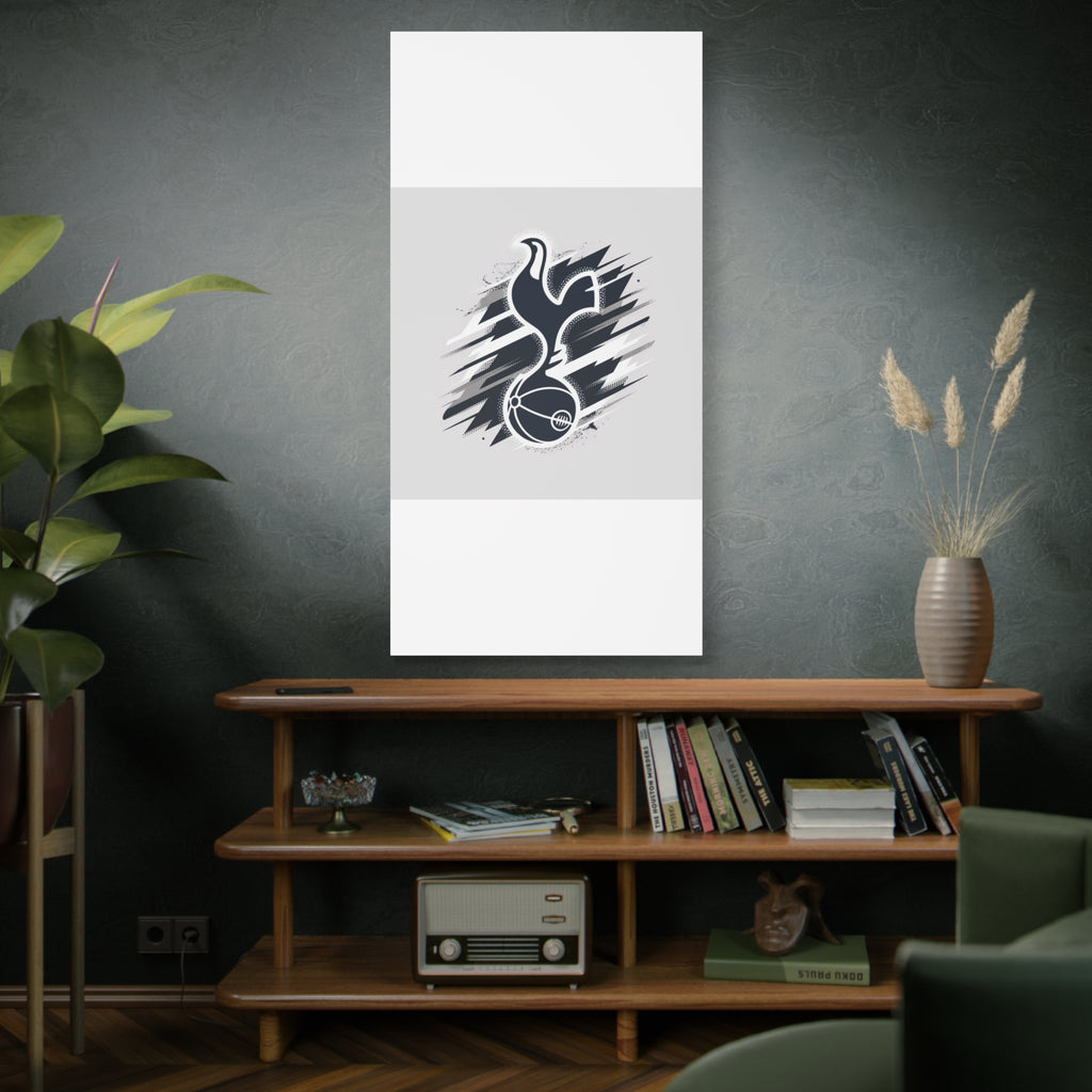 tottenham spurs fan unofficial Sporty Canvas Wall Art - Dynamic Tottenham Design