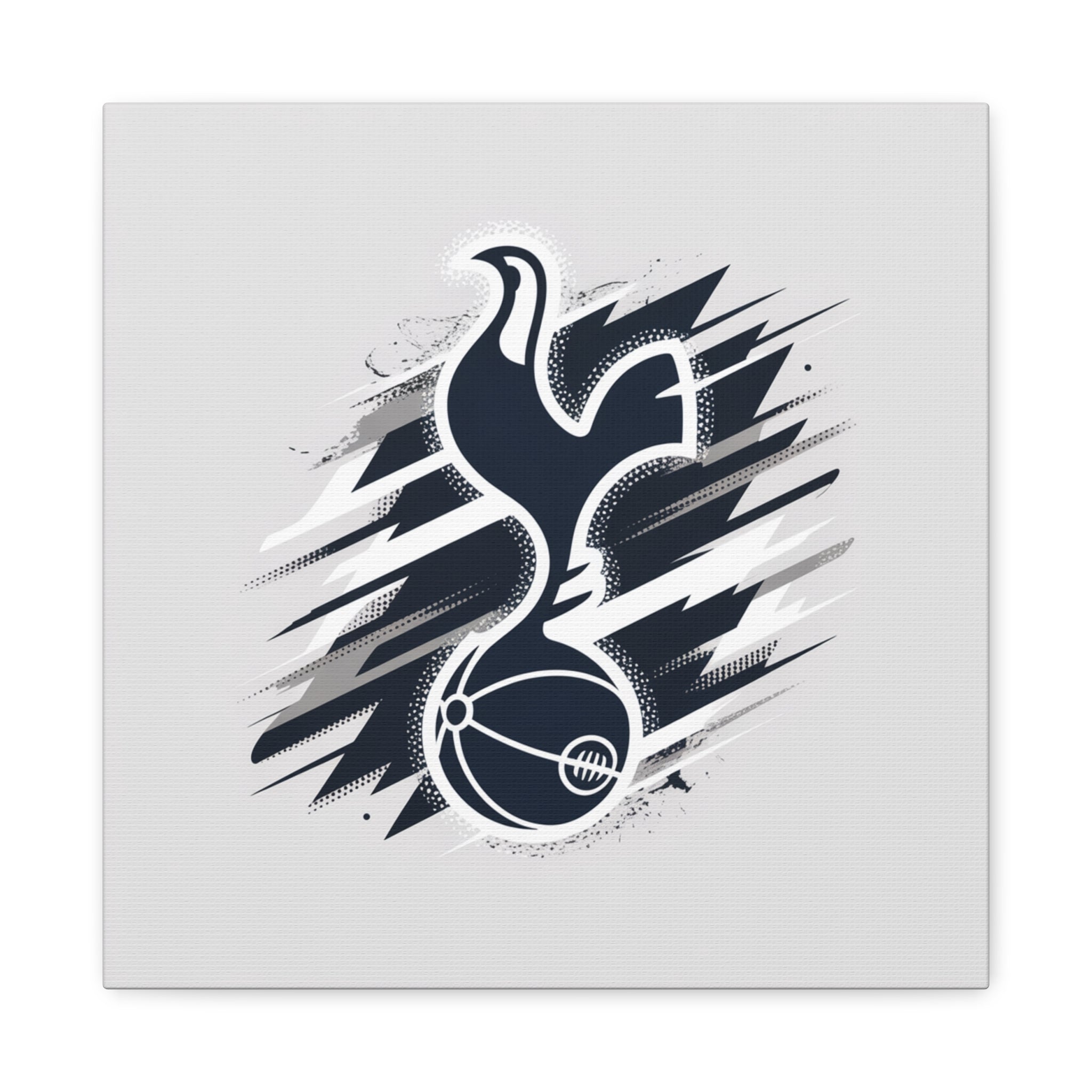 tottenham spurs fan unofficial Sporty Canvas Wall Art - Dynamic Tottenham Design