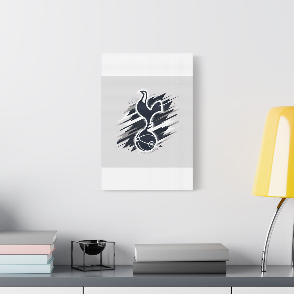 tottenham spurs fan unofficial Sporty Canvas Wall Art - Dynamic Tottenham Design