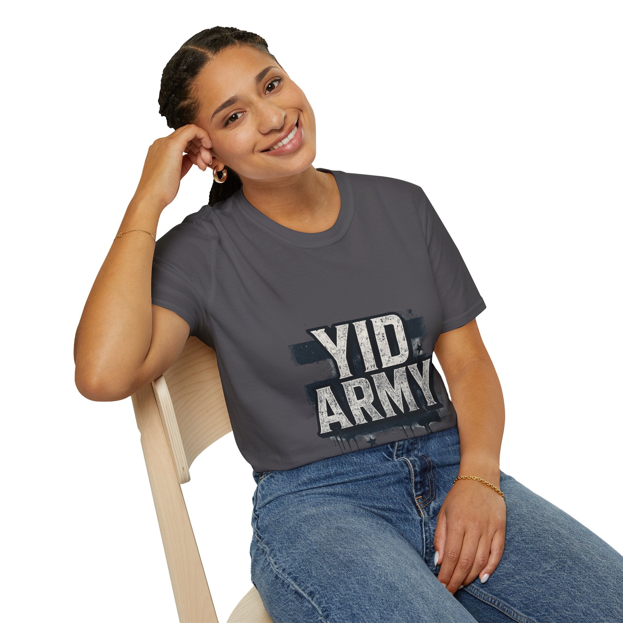 Yid Army Graphic T-Shirt — Distressed Urban Pride Tee