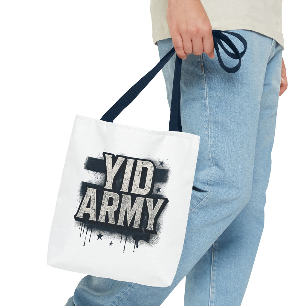 Yid Army Tote Bag – Urban Graffiti Jewish Pride Canvas Tote