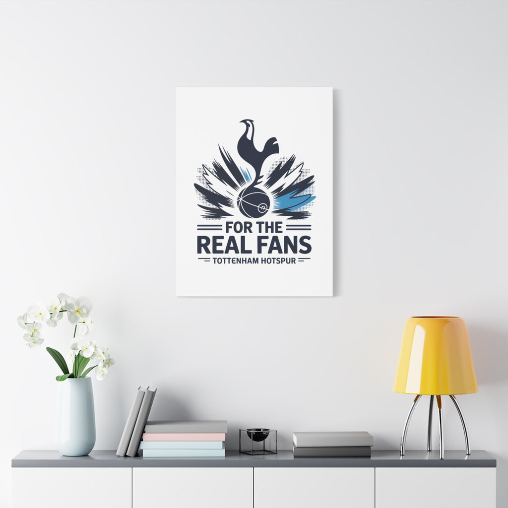 Tottenham Hotspur unofficial canvas abstract art portrat iCanvas Wall Art - For the Real Fans