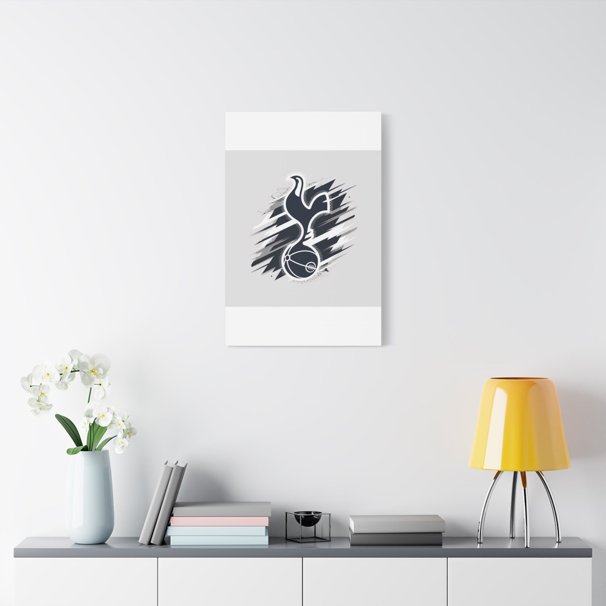 tottenham spurs fan unofficial Sporty Canvas Wall Art - Dynamic Tottenham Design