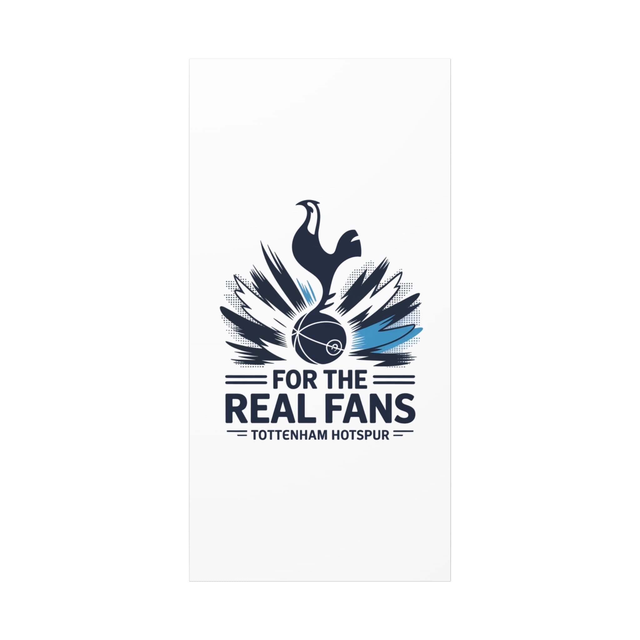 Tottenham Hotspur unofficial canvas abstract art portrat iCanvas Wall Art - For the Real Fans