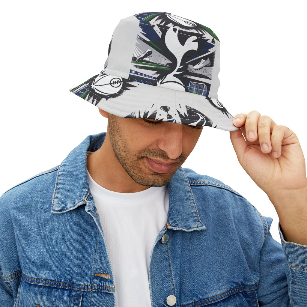 Bucket Hat - Tottenham Spurs Fans Stylish Graphic Bucket Hat for Trendsetters