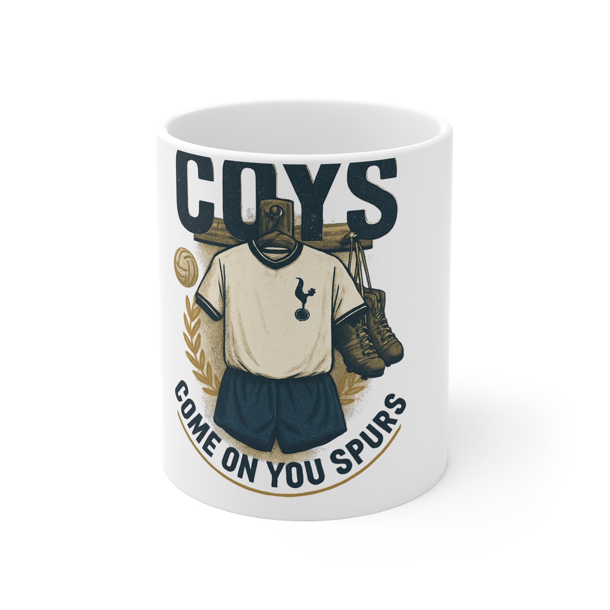 COYS Mug — "Come On You Spurs" Tottenham Supporter Coffee Cup
