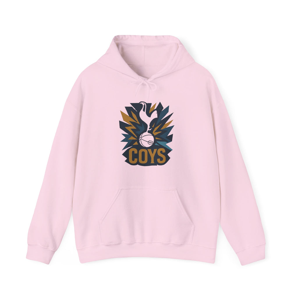 spurs COYS Soccer Hoodie — Retro Cockerel Football Crest Pullover