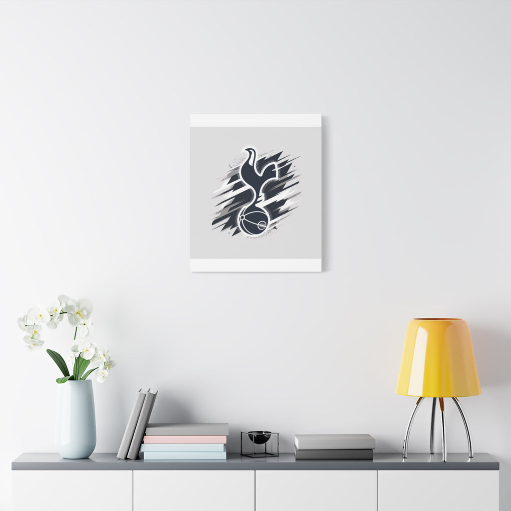 tottenham spurs fan unofficial Sporty Canvas Wall Art - Dynamic Tottenham Design