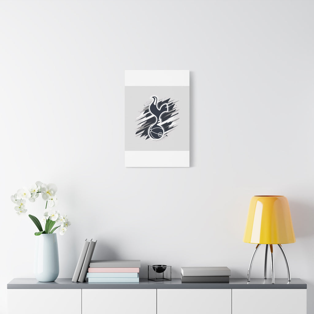 tottenham spurs fan unofficial Sporty Canvas Wall Art - Dynamic Tottenham Design