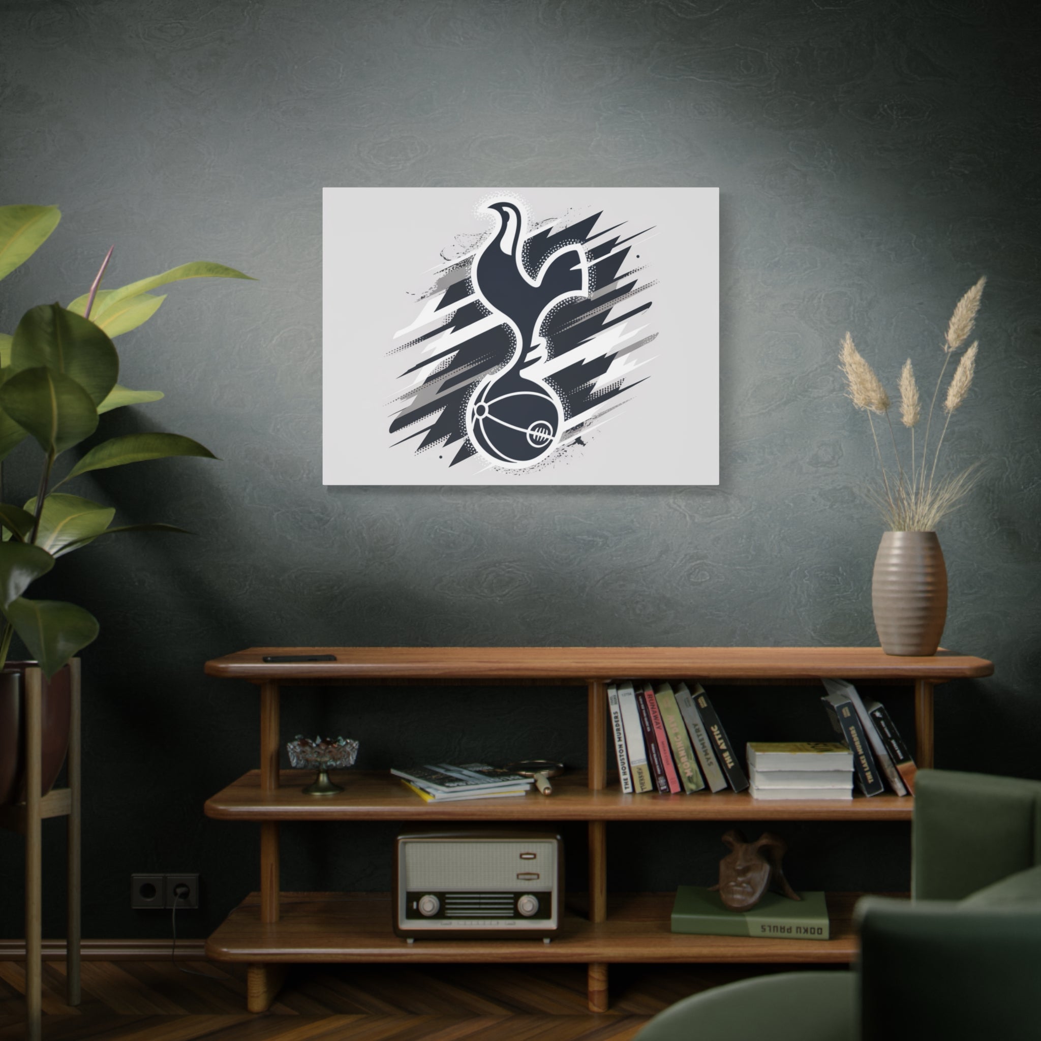 tottenham spurs fan unofficial Sporty Canvas Wall Art - Dynamic Tottenham Design