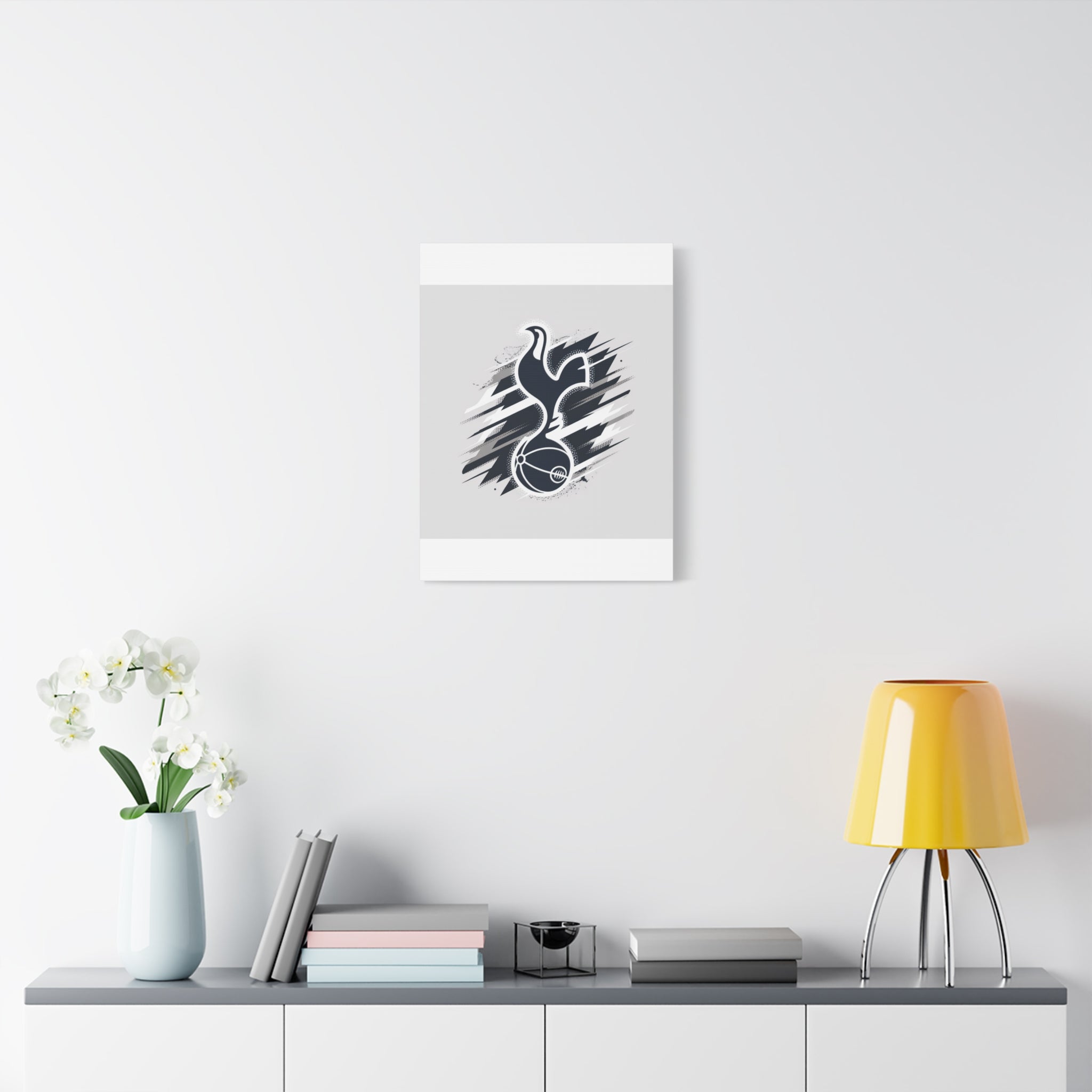 tottenham spurs fan unofficial Sporty Canvas Wall Art - Dynamic Tottenham Design