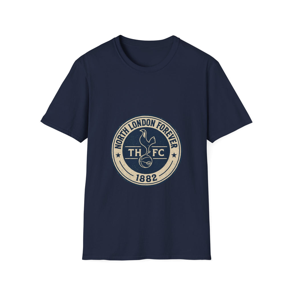 North London Forever FC Crest T-Shirt — Retro Tottenham Emblem Tee 1882