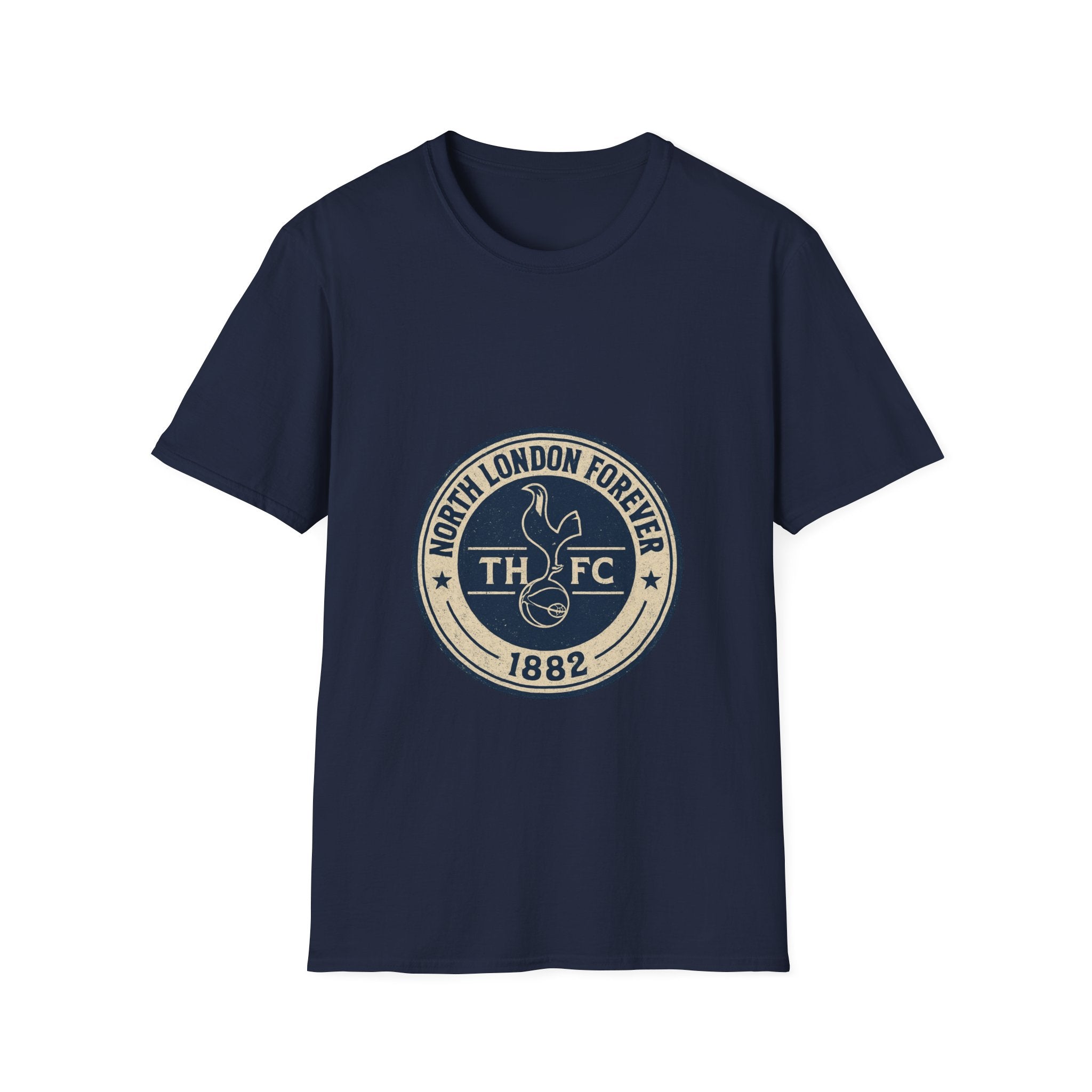 North London Forever FC Crest T-Shirt — Retro Tottenham Emblem Tee 1882