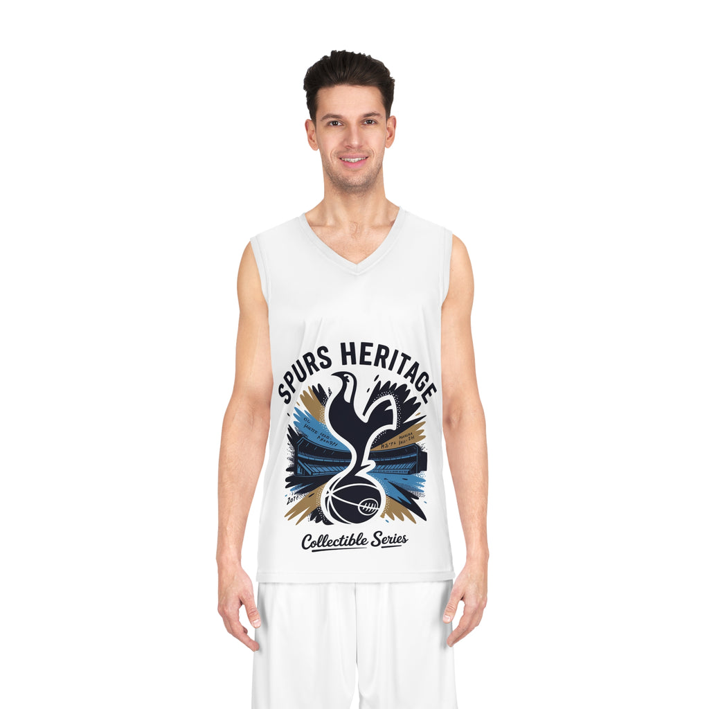 tottenham hotspur Spurs Heritage Basketball Jersey - Collectible Series