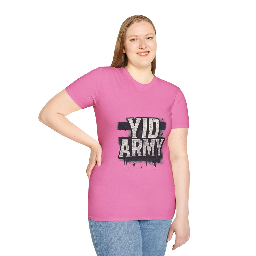 Yid Army Graphic T-Shirt — Distressed Urban Pride Tee