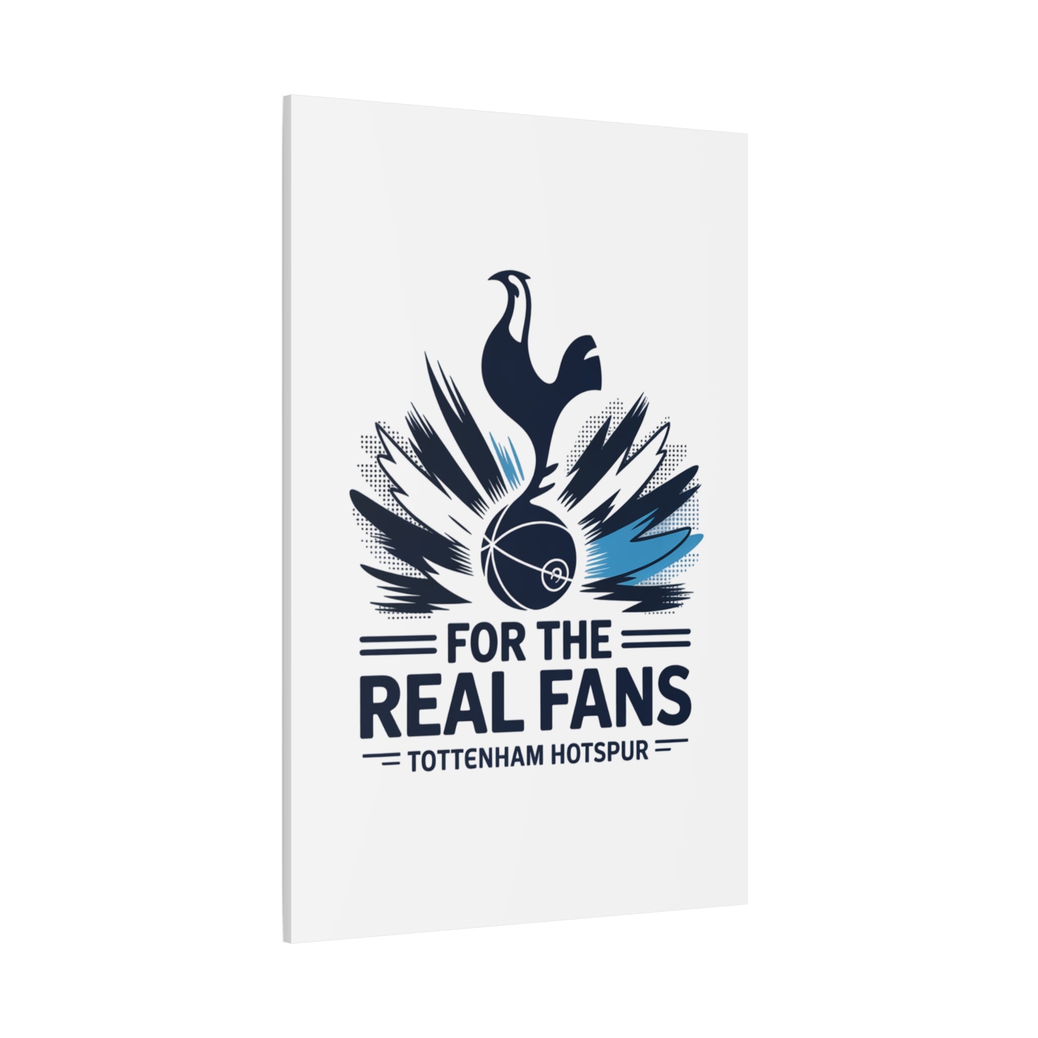 Tottenham Hotspur unofficial canvas abstract art portrat iCanvas Wall Art - For the Real Fans