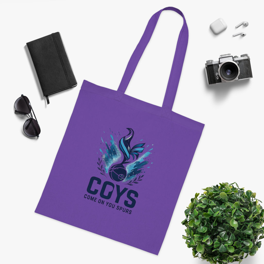 COYS Cotton Tote Bag – ‘Come On You Spurs’ Football Fan Tote