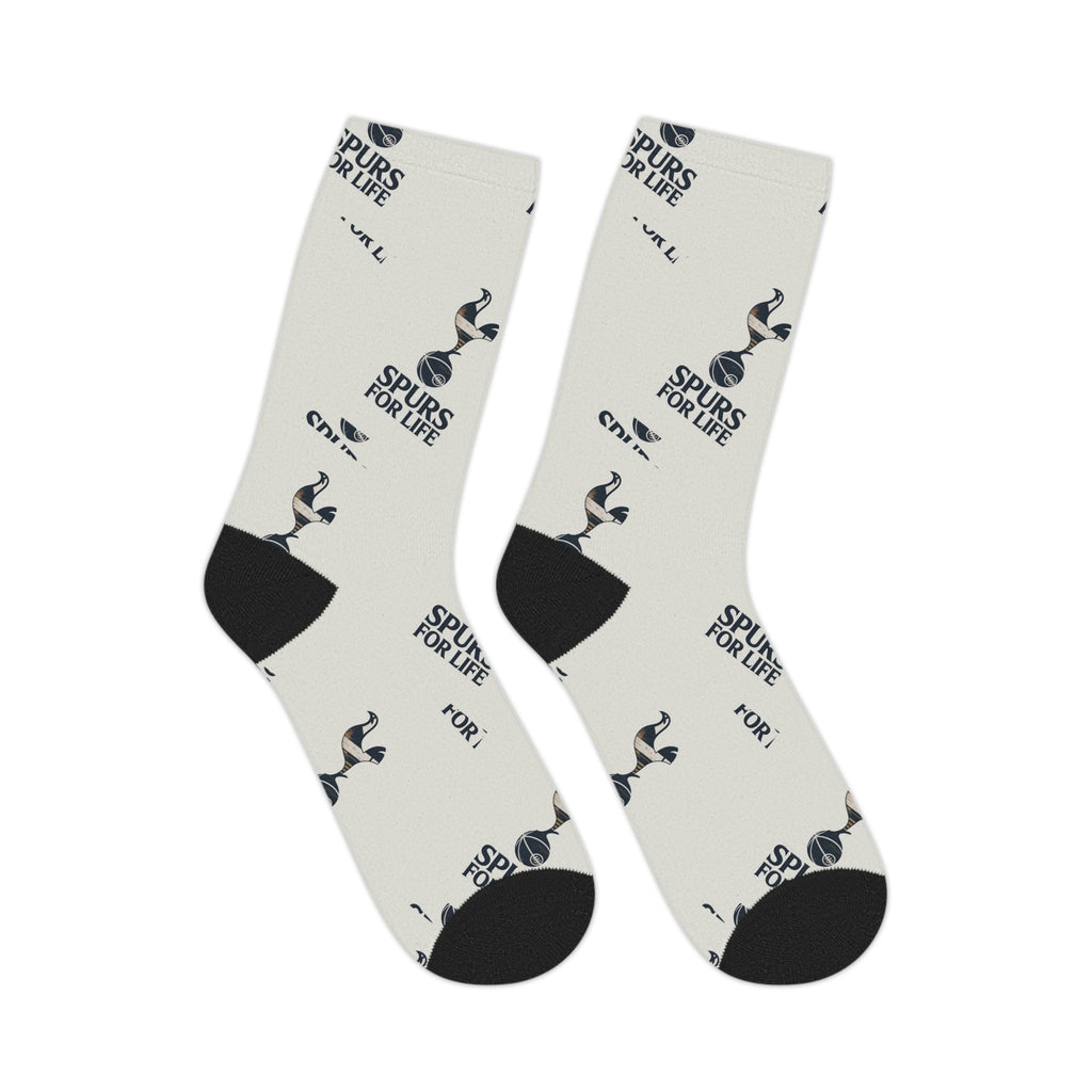 Tottenham spurs unofficial Inspirational Mid-Length Socks - Spread Positivity for Everyday Comfort
