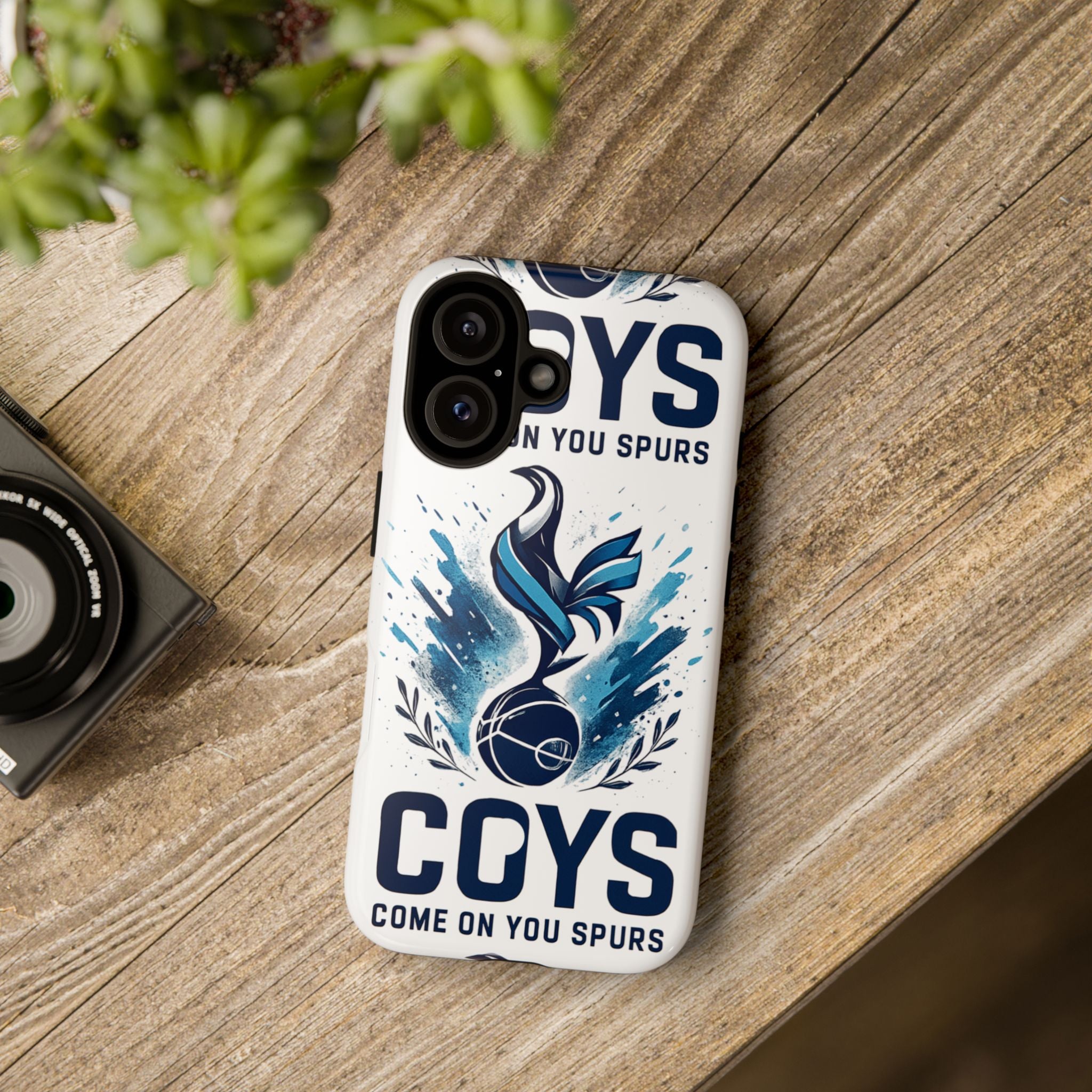 COYS Tough Phone Case – "Come On You Spurs" Football Protective Cover