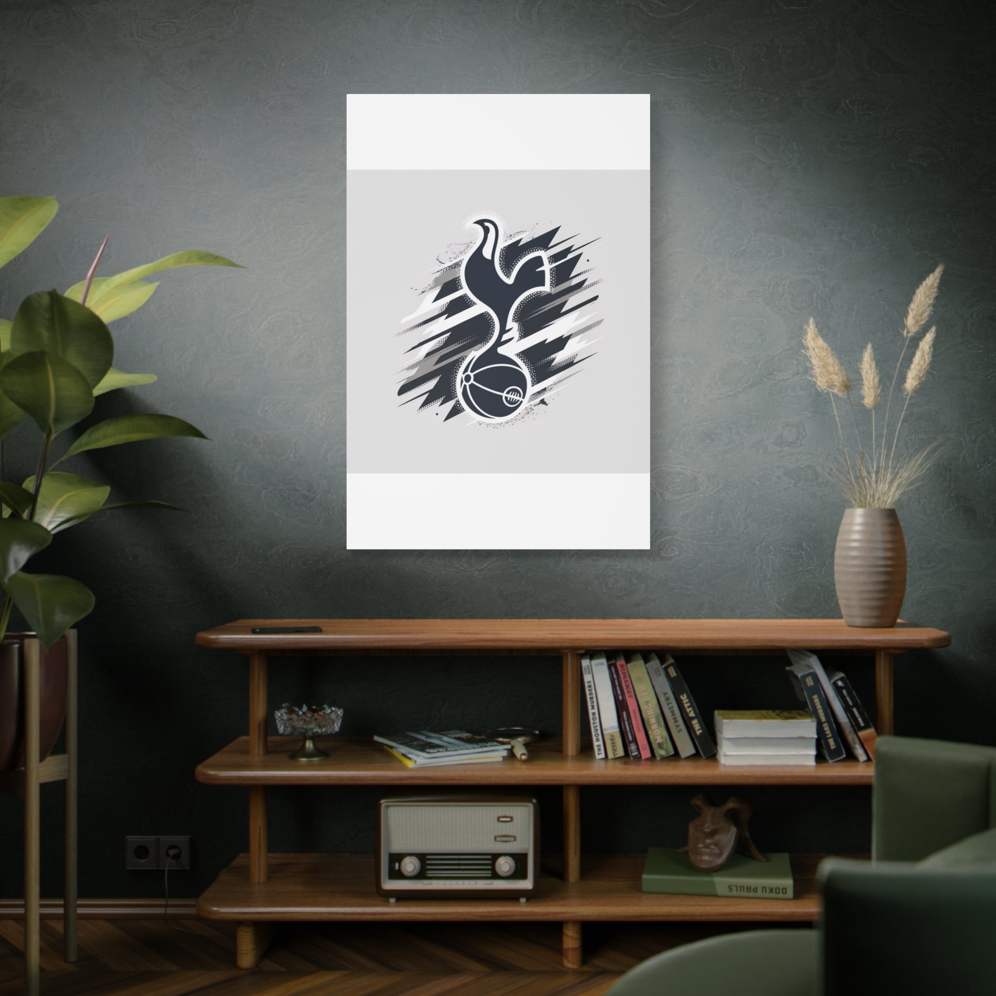 tottenham spurs fan unofficial Sporty Canvas Wall Art - Dynamic Tottenham Design