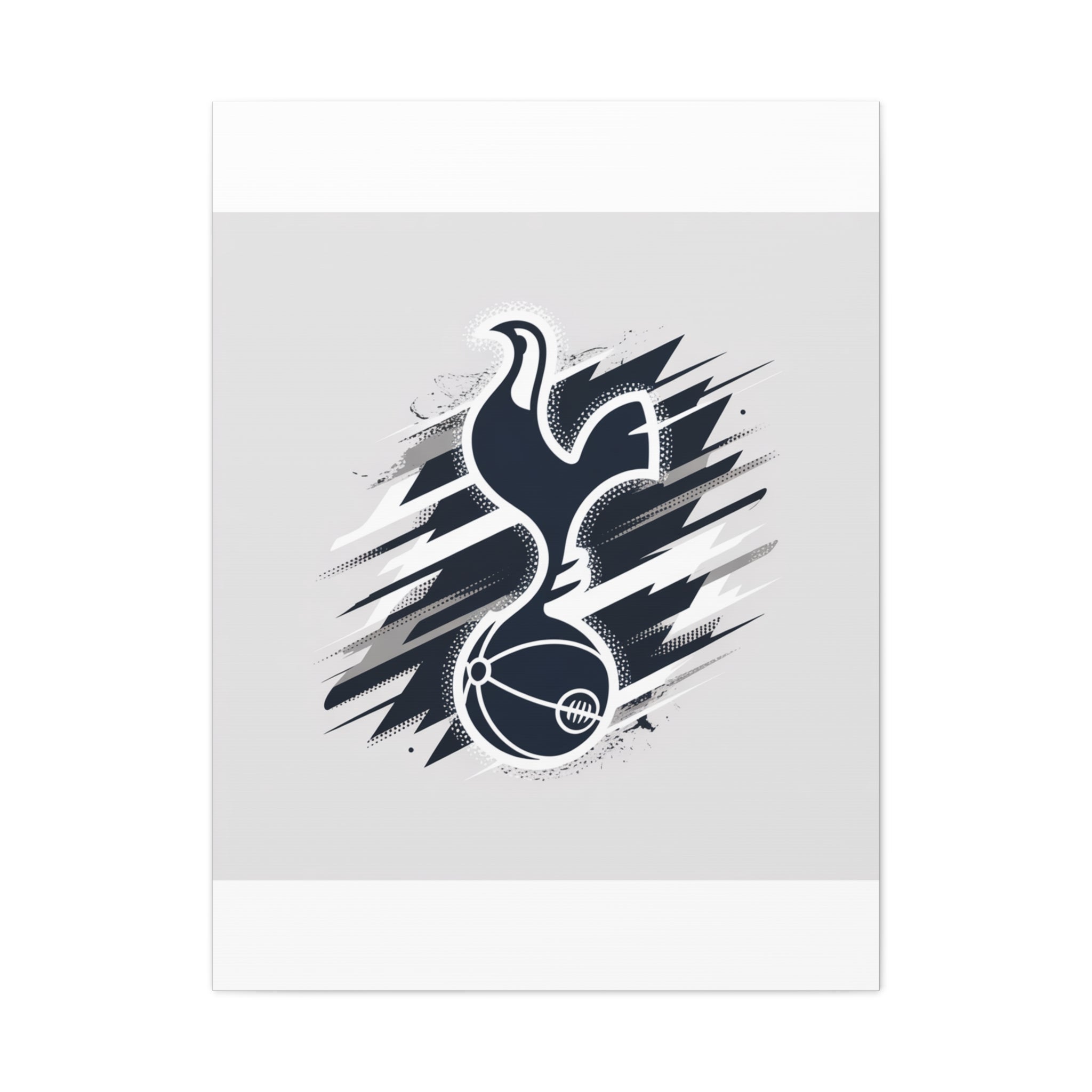 tottenham spurs fan unofficial Sporty Canvas Wall Art - Dynamic Tottenham Design
