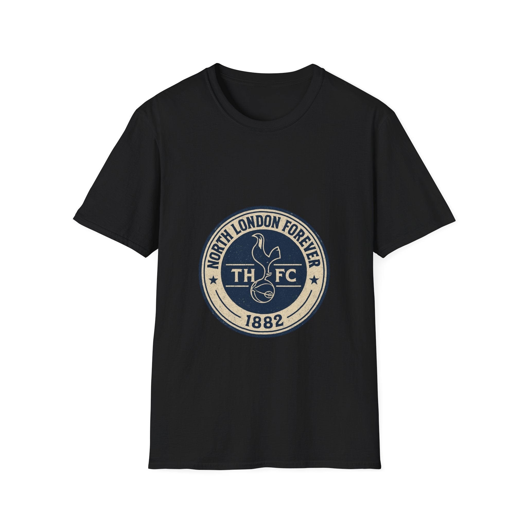 North London Forever FC Crest T-Shirt — Retro Tottenham Emblem Tee 1882