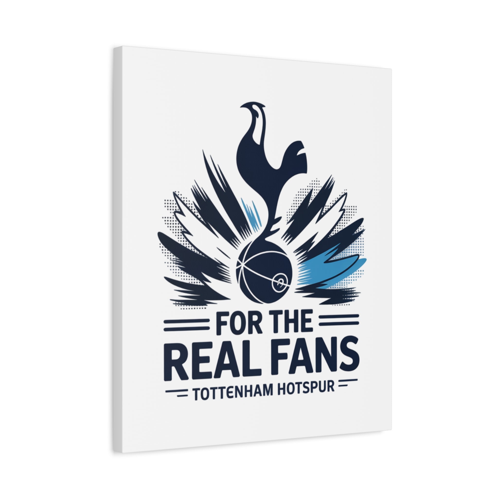 Tottenham Hotspur unofficial canvas abstract art portrat iCanvas Wall Art - For the Real Fans