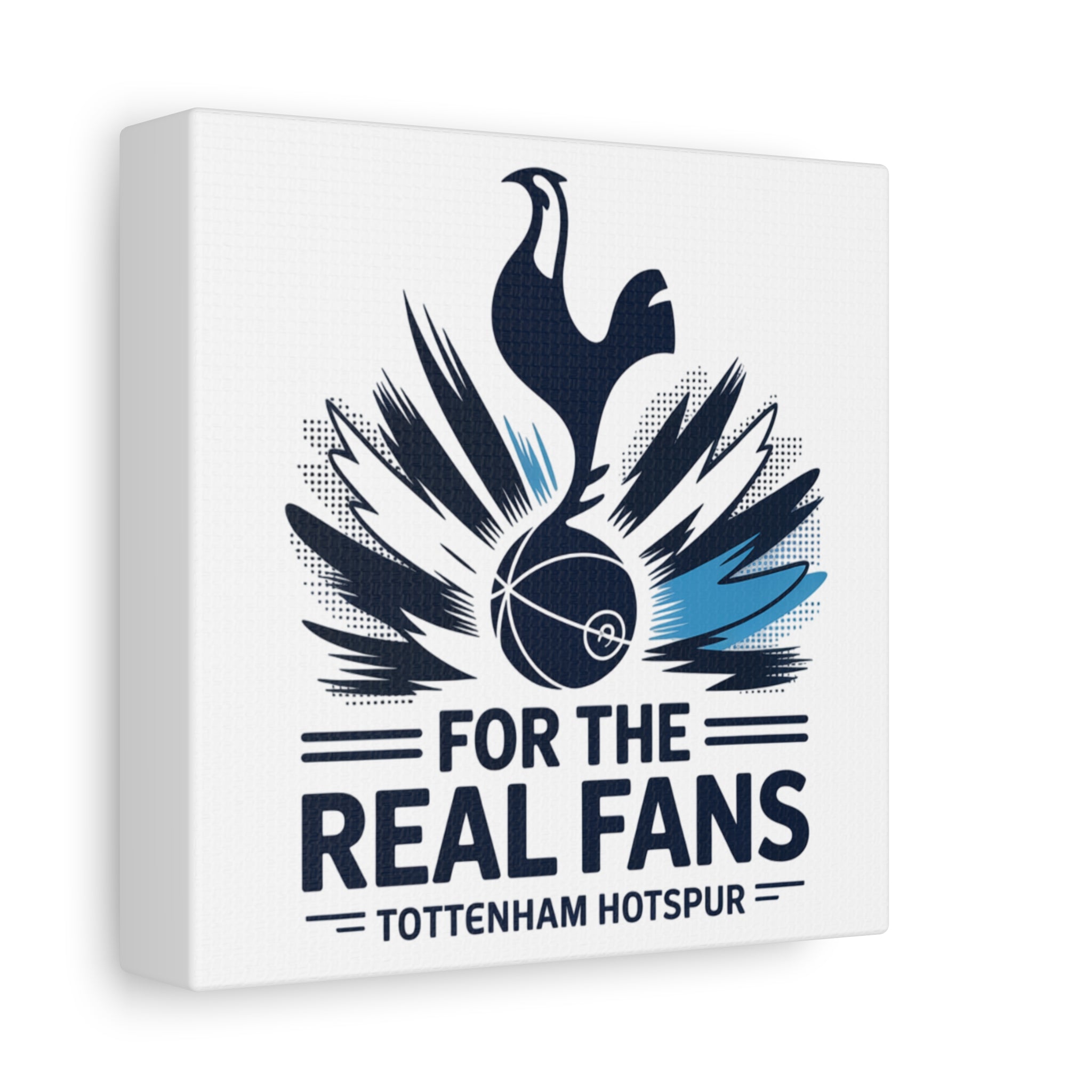Tottenham Hotspur unofficial canvas abstract art portrat iCanvas Wall Art - For the Real Fans