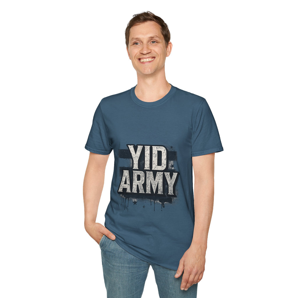 Yid Army Graphic T-Shirt — Distressed Urban Pride Tee