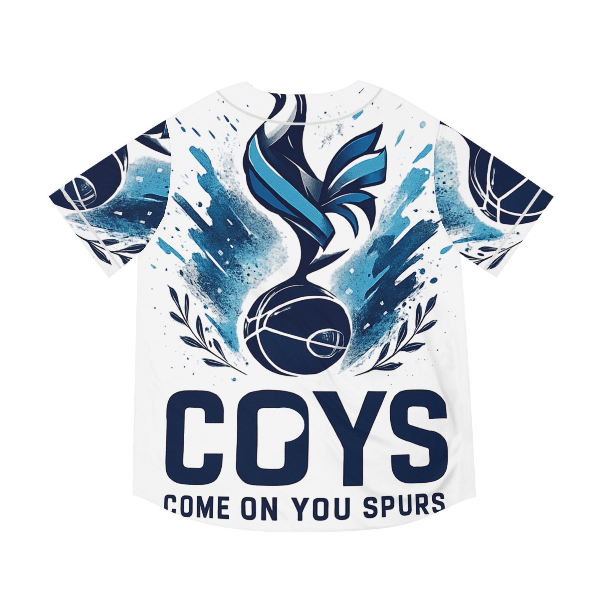 COYS Baseball Jersey – Come On You Spurs Tottenham Fan Jersey