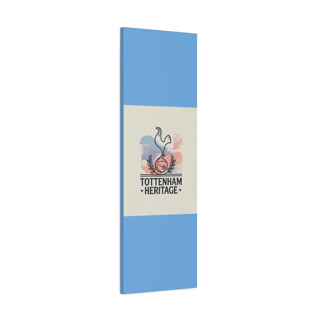 tottenham heritage abstract canvas art Matte Canvas, Stretched, 1.25"