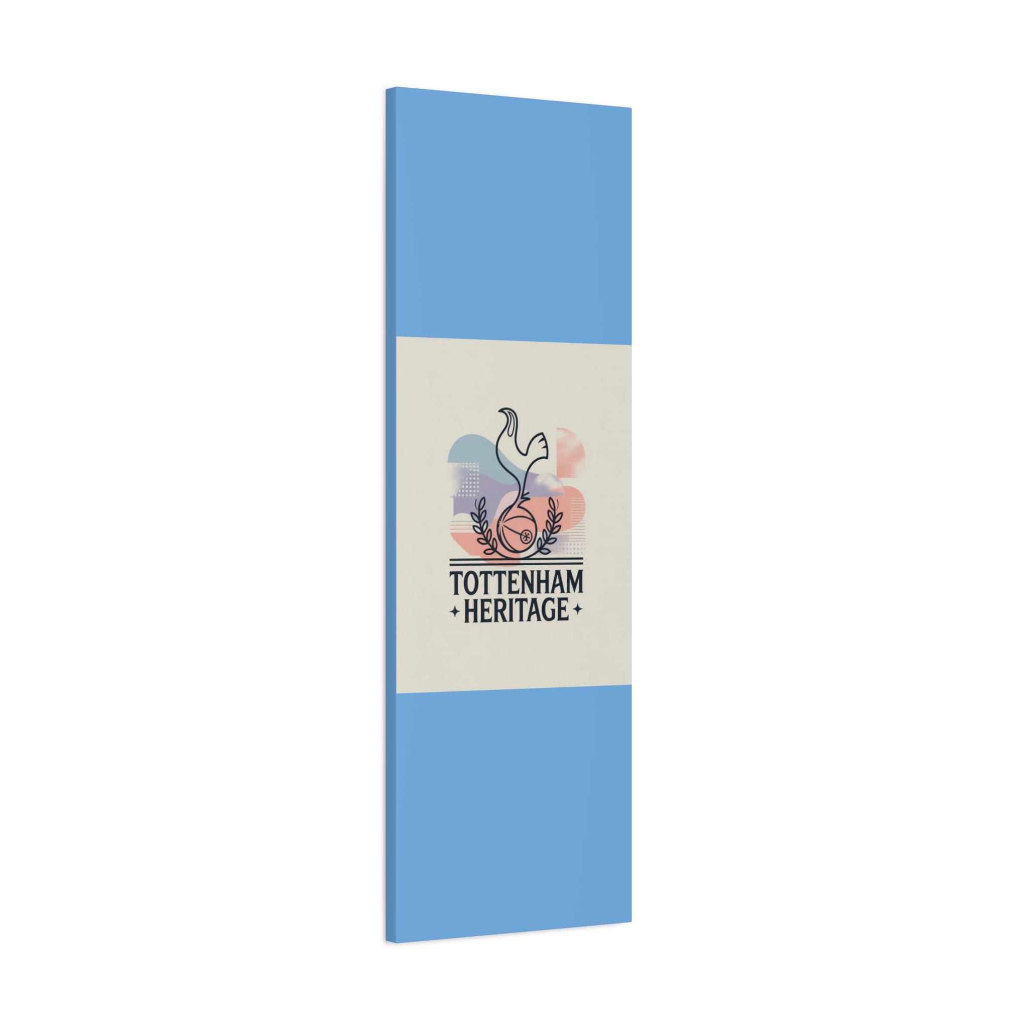 tottenham heritage abstract canvas art Matte Canvas, Stretched, 1.25"