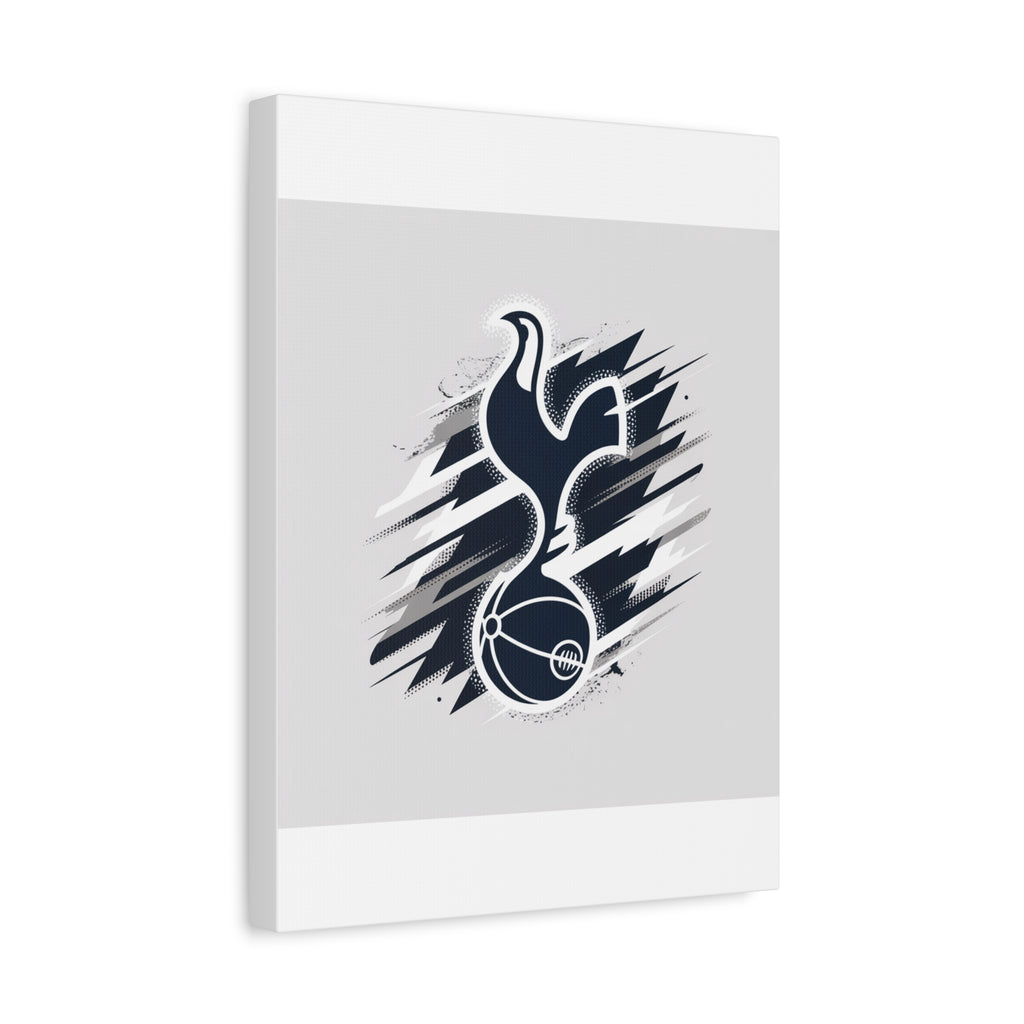 tottenham spurs fan unofficial Sporty Canvas Wall Art - Dynamic Tottenham Design